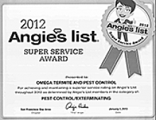 Angie's List Super Service Award